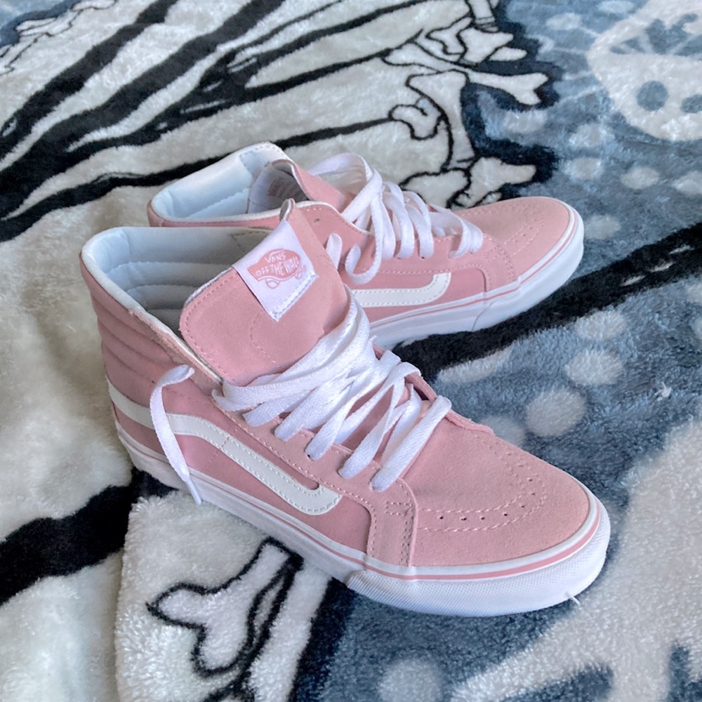 Vans Sk8 hi Size 8 Pink